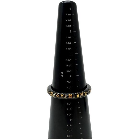 Authentic LOUIS VUITTON Bracelet Inclusion M65300 Black Resin #36635390 - Picture 10 of 10